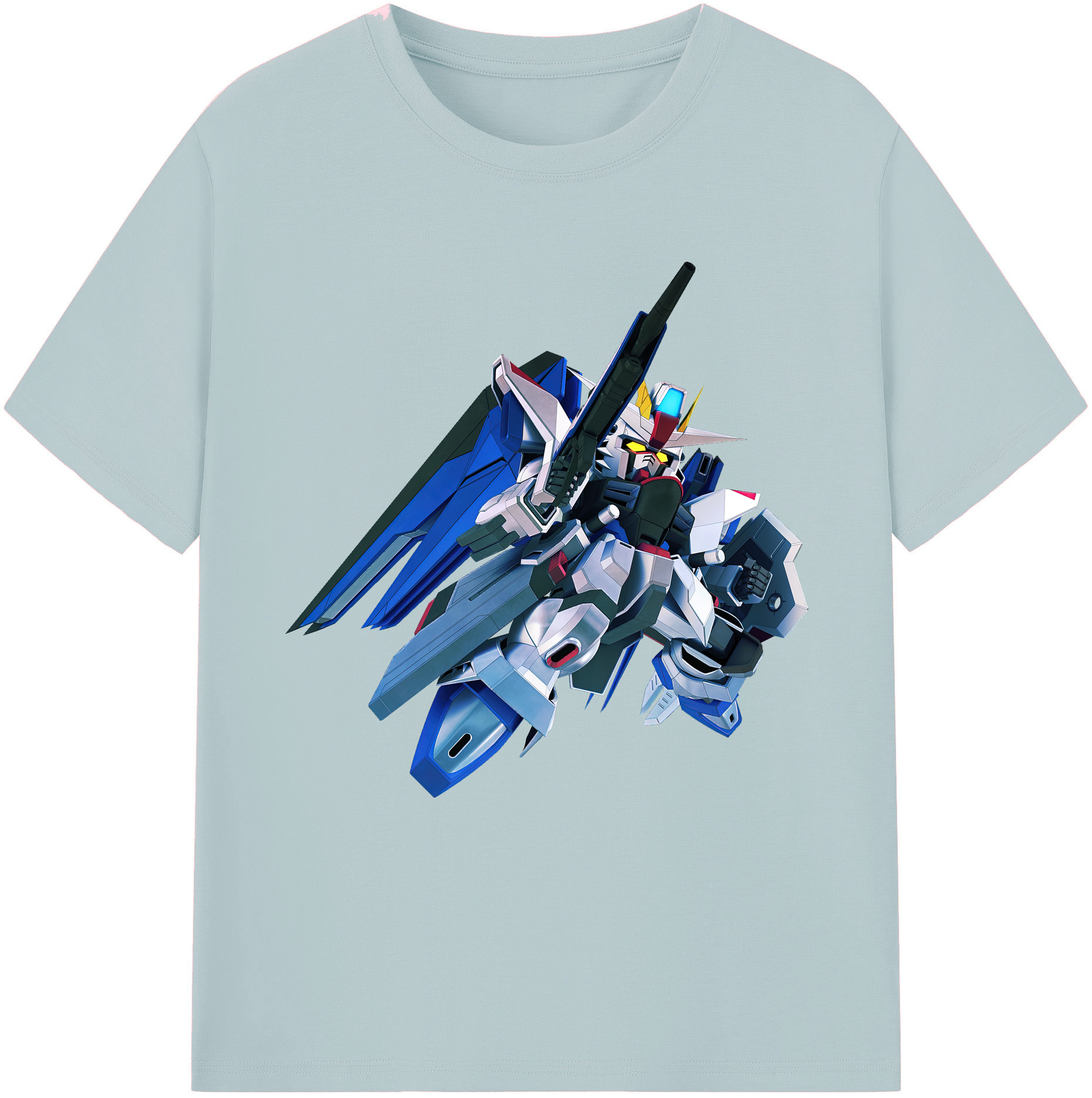 （画像用） 機動戦士ガンダム Mobile Suit Gundam 綿100％半袖Tシャツ（フロントプリント）